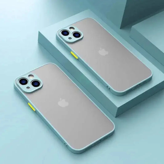 Shockproof Armor Matte Case For iPhone