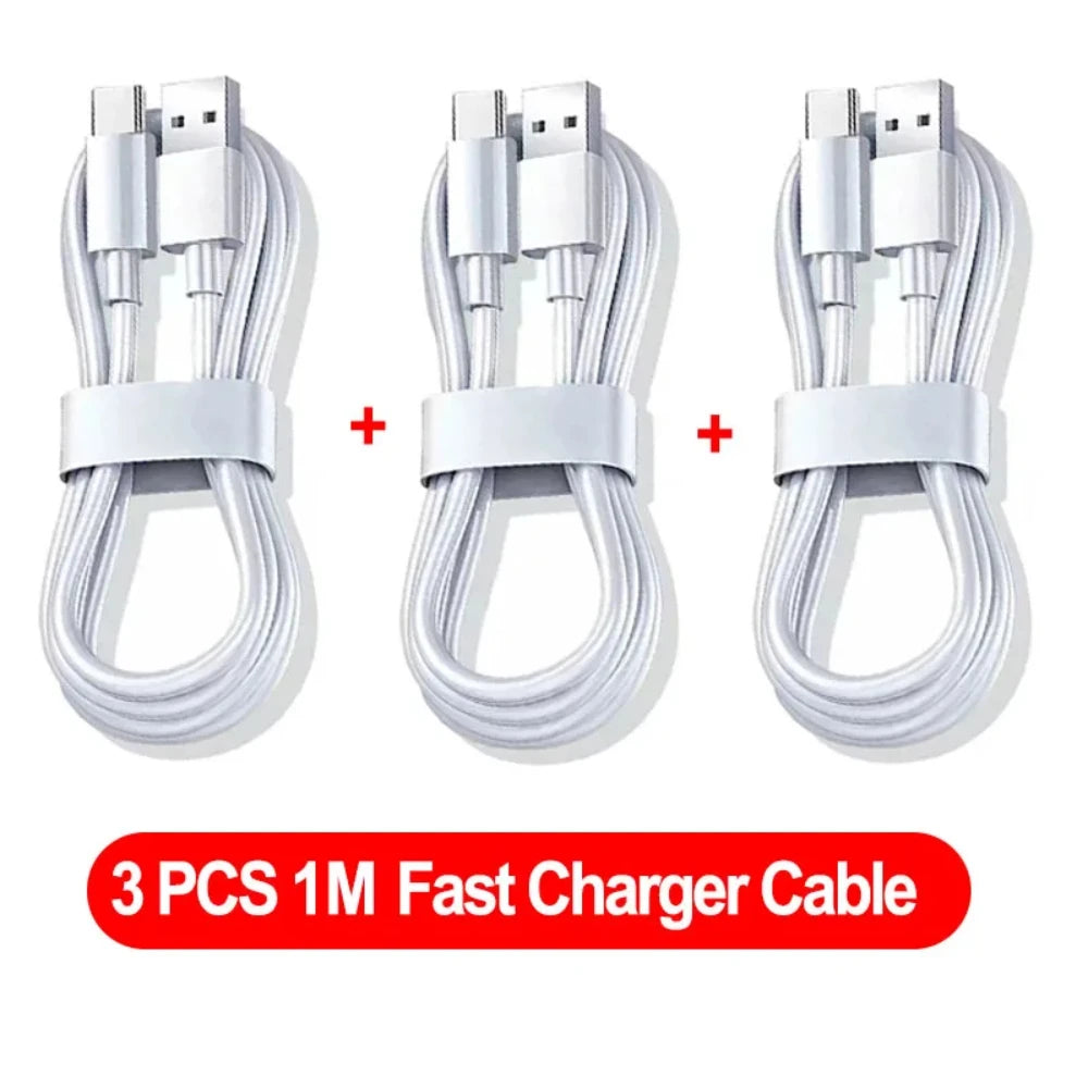 5PCS 10A 120W Type C Super Fast Charging Cable