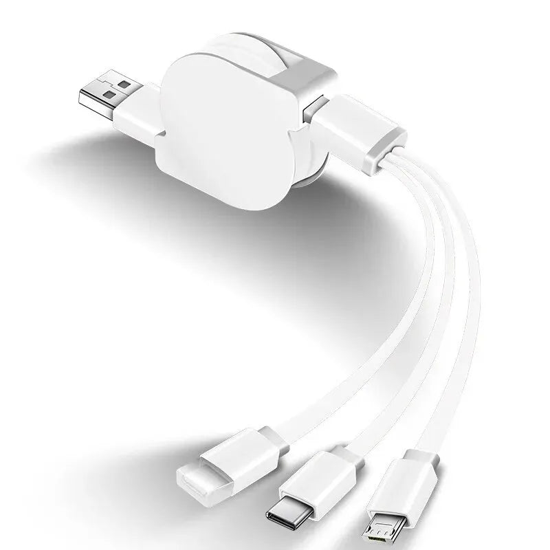 3 In 1 Usb Cable Micro Usb Phone Charger Type c