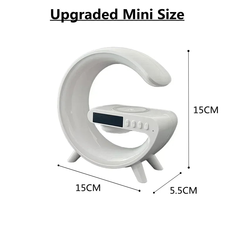 Multifunction Wireless Charger Stand Pad RGB Light