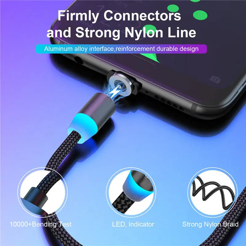 I 3 in 1 Fast Charging Cable 5V/2A USB
