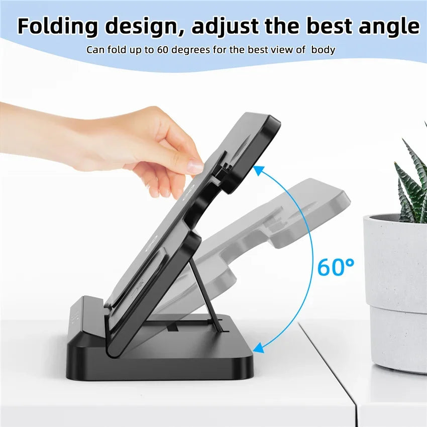 APPEL & SAMSUNG : 100W 3 in 1 Wireless Charger Stand
