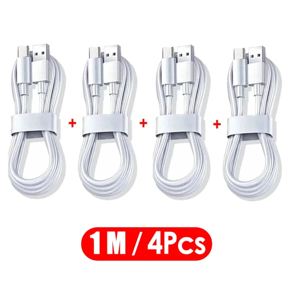 5PCS 10A 120W Type C Super Fast Charging Cable