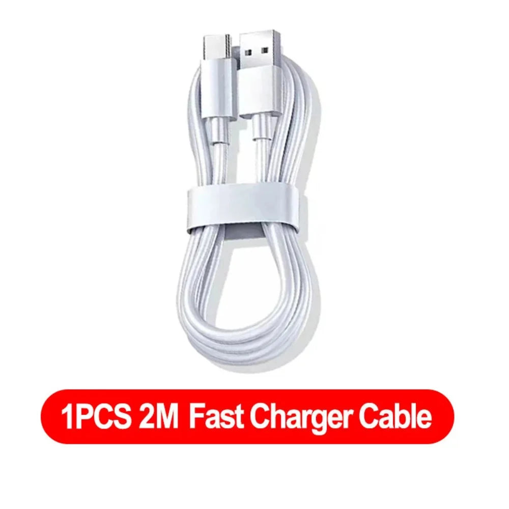 5PCS 10A 120W Type C Super Fast Charging Cable