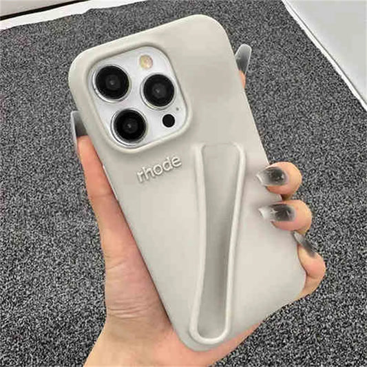 INS New Color HOT Lipstick Rhode Phone Case For iPhone