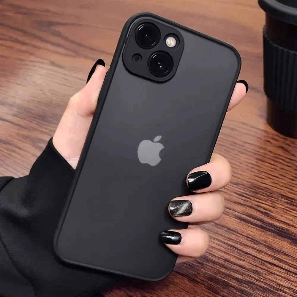 Shockproof Armor Matte Case For iPhone
