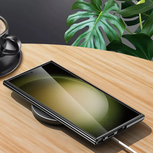 Genuine Leather Phone Case for Samsung Galaxy