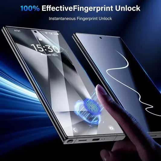 2Pcs Oleophobic Coating Tempered Glass for Samsung Galaxy