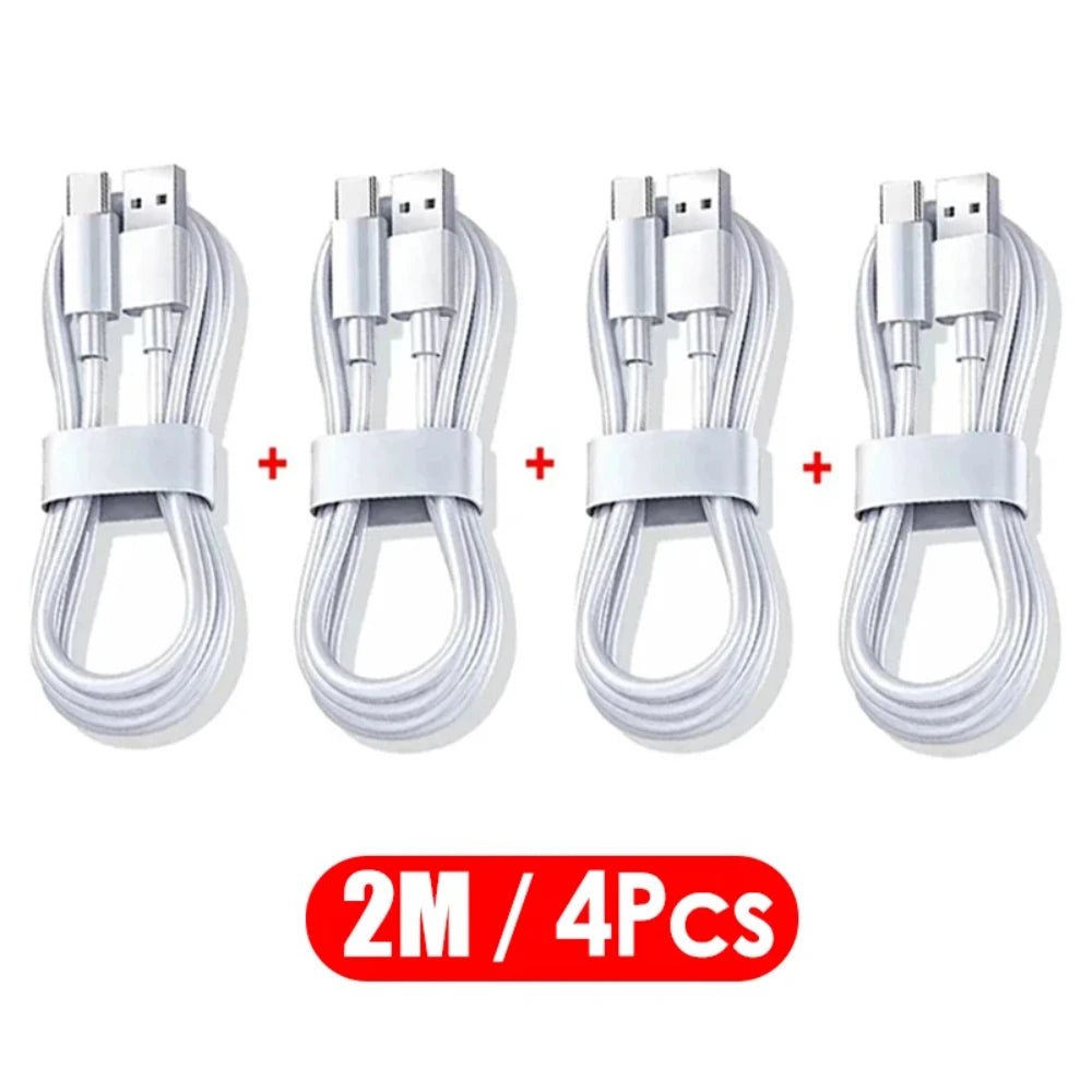 5PCS 10A 120W Type C Super Fast Charging Cable